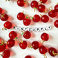 Glass Fruit Themed Charms and Pendants