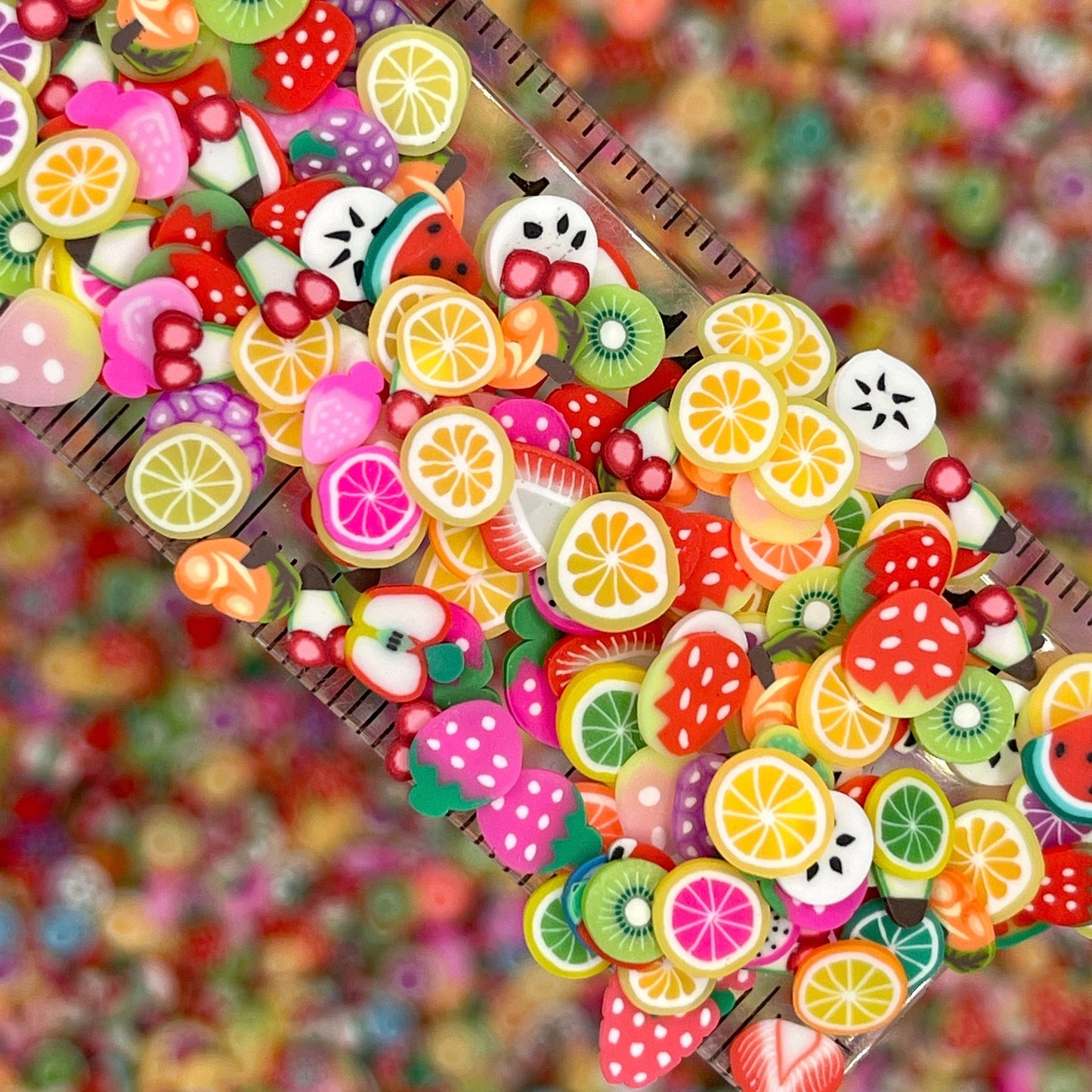 5MM/10MM Fruit Polymer Clay Sprinkle Mix (NOT EDIBLE) D11-04