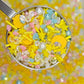 FAKE Sky Moon Star Clouds w/Pearls Polymer Clay Sprinkle Mix (NOT EDIBLE) D10-17