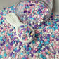 Pink and Purple Space Polymer Clay Sprinkle Mix (NOT EDIBLE) D50-14