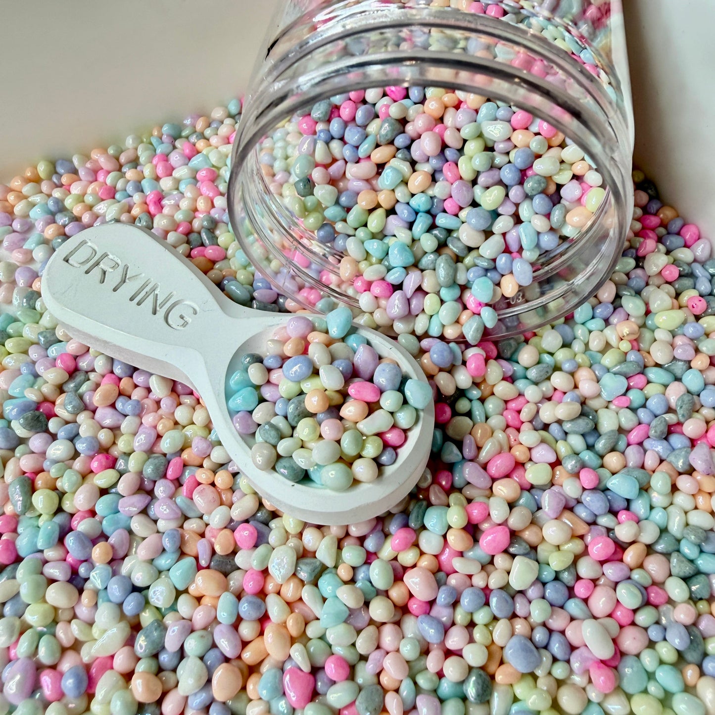2MM-4MM Pastel Faux Pebble Mix (NOT EDIBLE) D50-08