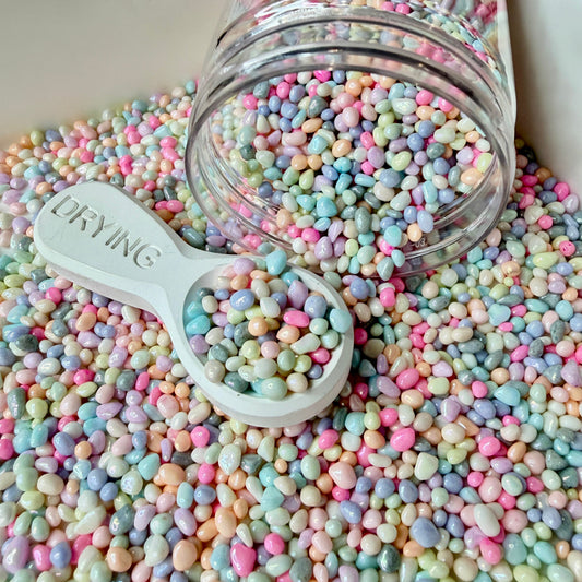 2MM-4MM Pastel Faux Pebble Mix (NOT EDIBLE) D50-08