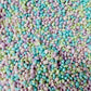 2MM-4MM Rainbow Pastel Faux Pebble Mix (NOT EDIBLE) D50-09