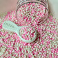 2MM-4MM Pink Strawberry Faux Pebble Mix (NOT EDIBLE) D50-07
