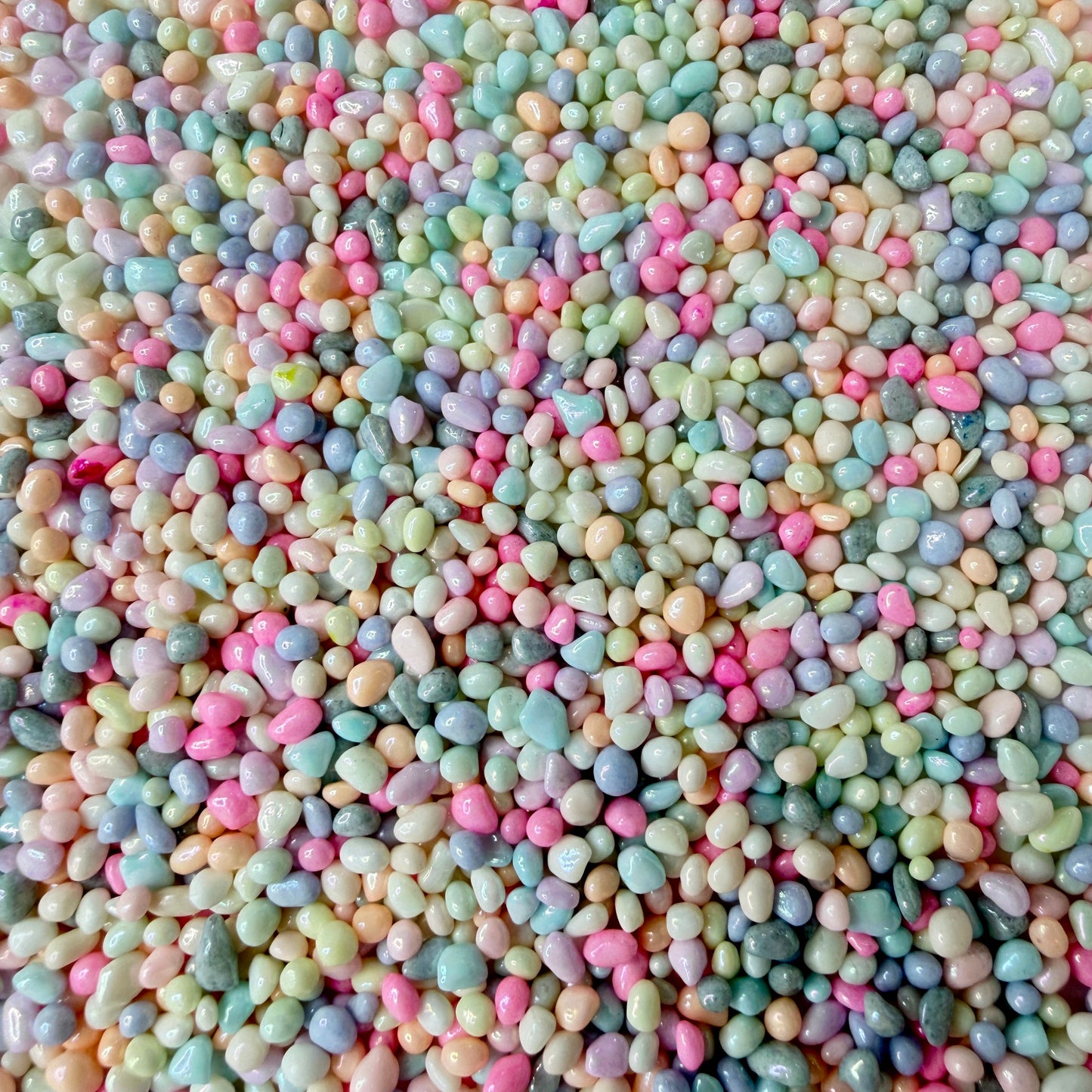2MM-4MM Pastel Faux Pebble Mix (NOT EDIBLE) D50-08