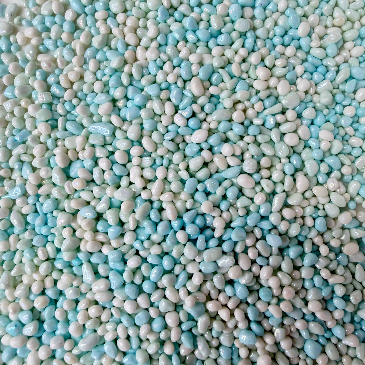 2MM-4MM Turquoise Pebble Mix (NOT EDIBLE) D50-03