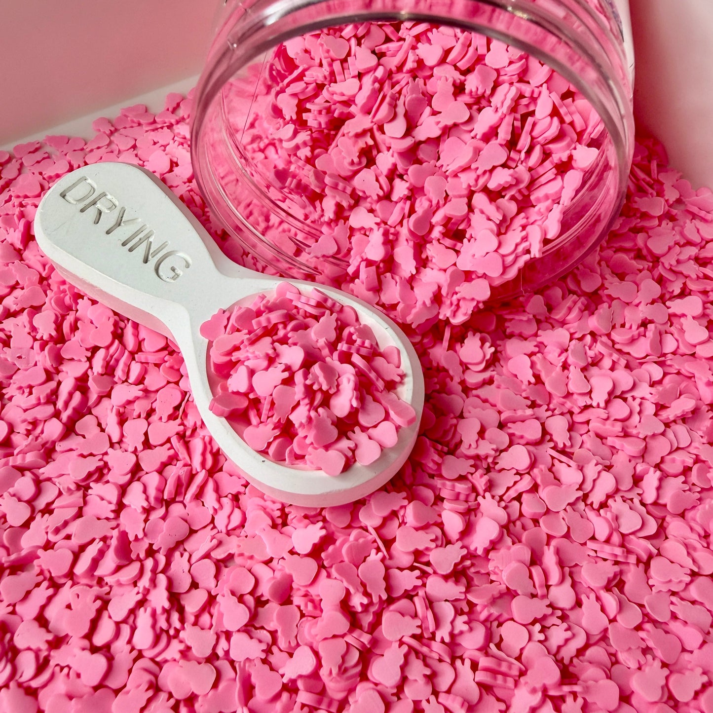 5MM Pink Bunny Polymer Clay Sprinkle (NOT EDIBLE) D50-23