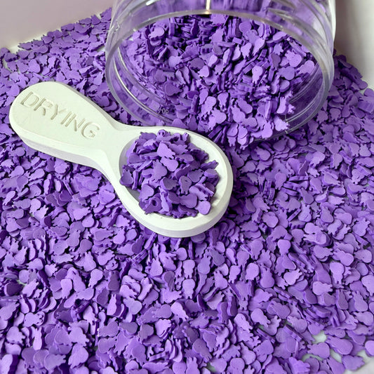5MM Purple Bunny Polymer Clay Sprinkle (NOT EDIBLE) D50-22