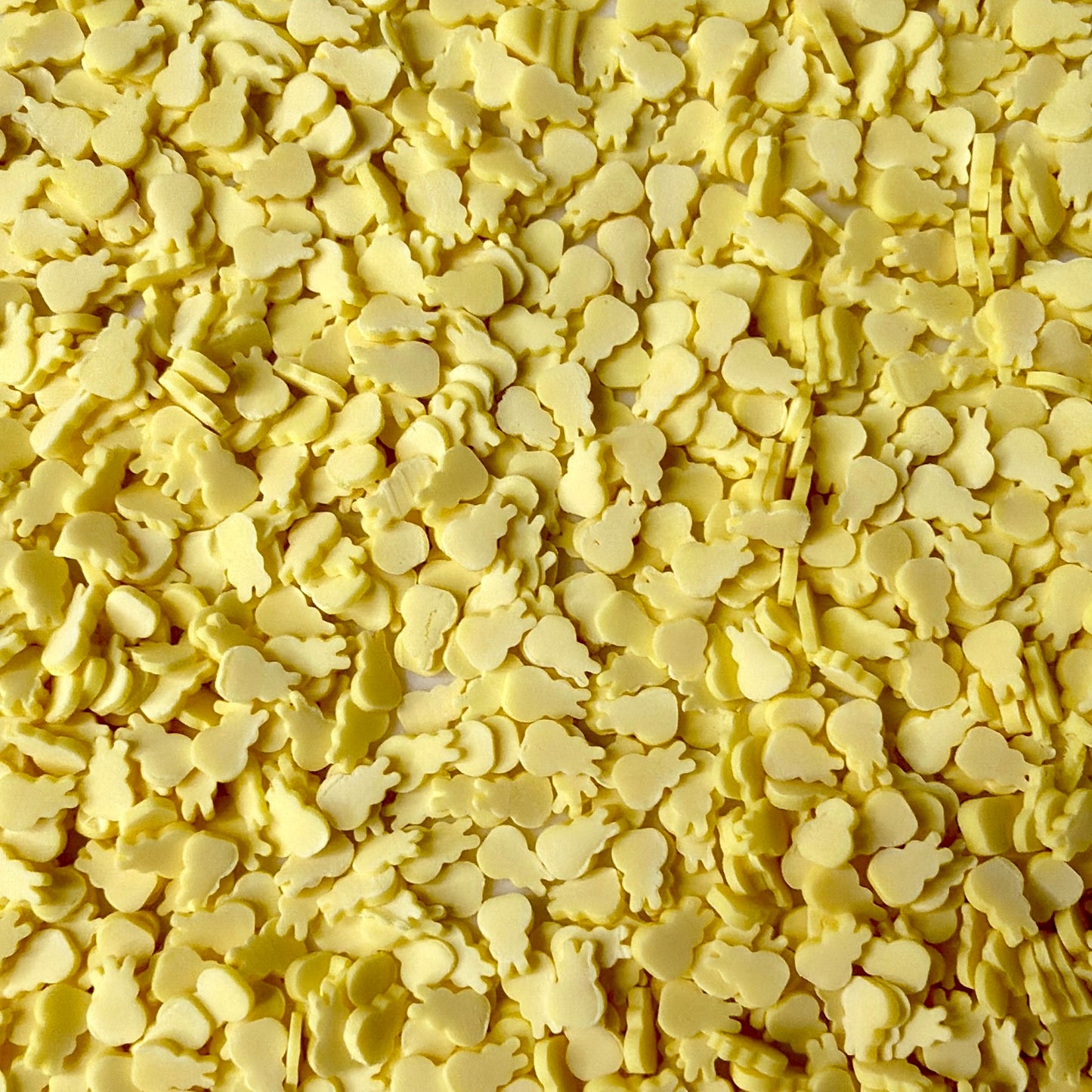 5MM Yellow Bunny Polymer Clay Sprinkle (NOT EDIBLE) D50-18