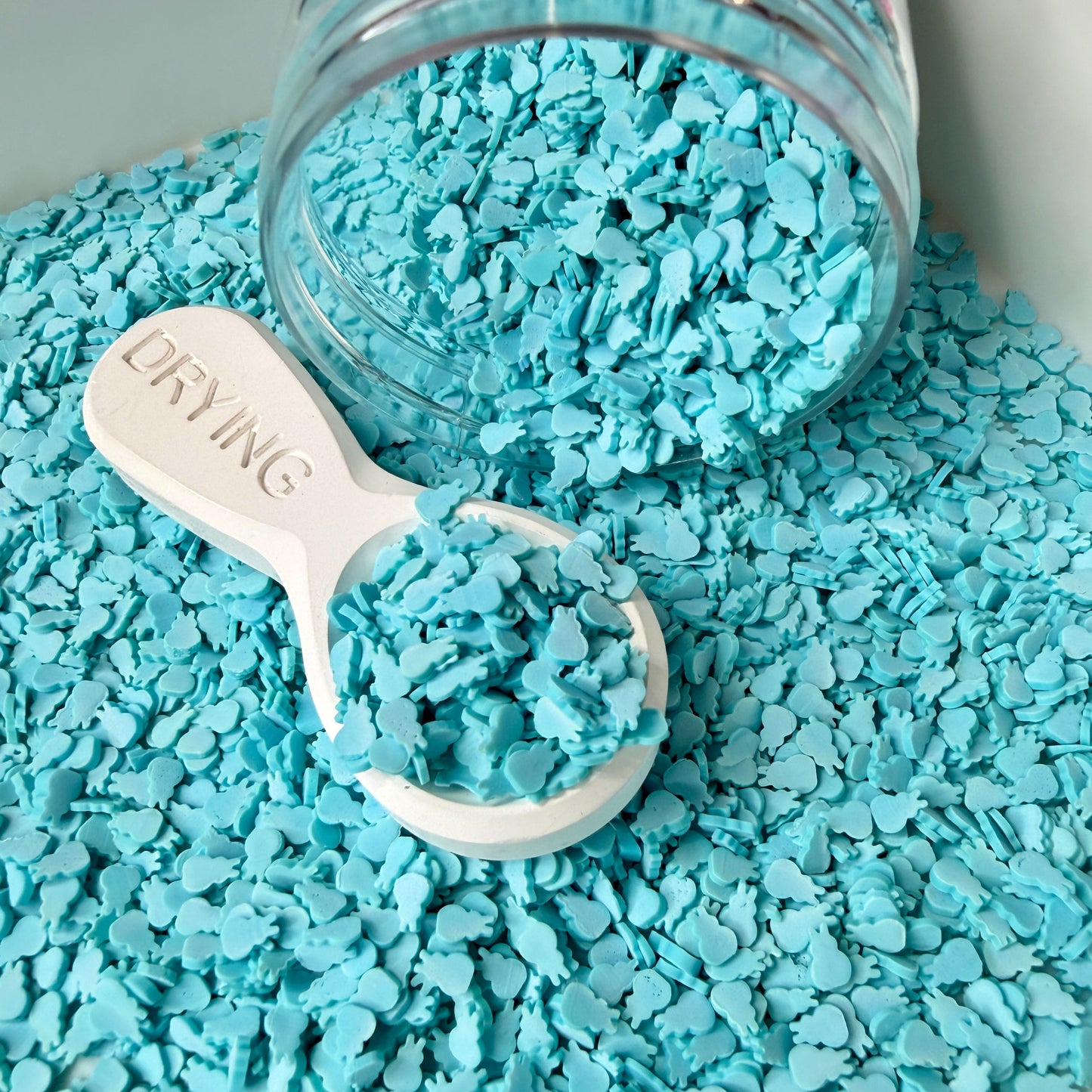 5MM Light Blue Bunny Polymer Clay Sprinkle (NOT EDIBLE) D50-20