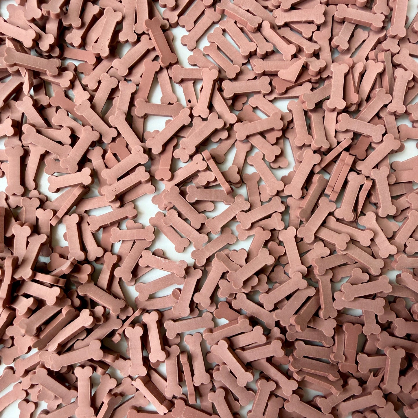 10MM Brown Long Bone Polymer Clay Sprinkle (NOT EDIBLE) D49-27