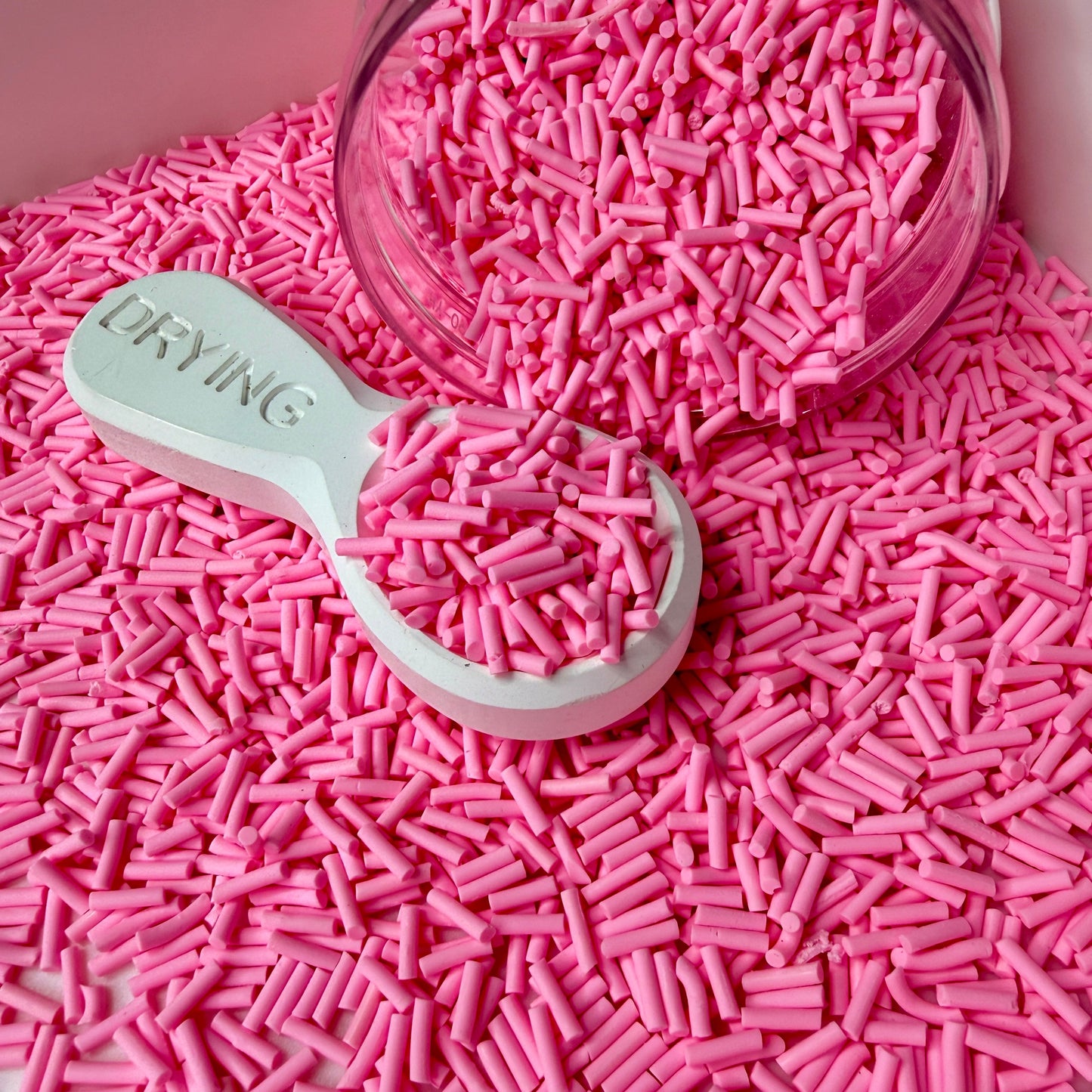 Long Fairy Pink Sprinkle Polymer Clay Sprinkle (NOT EDIBLE) D51-05