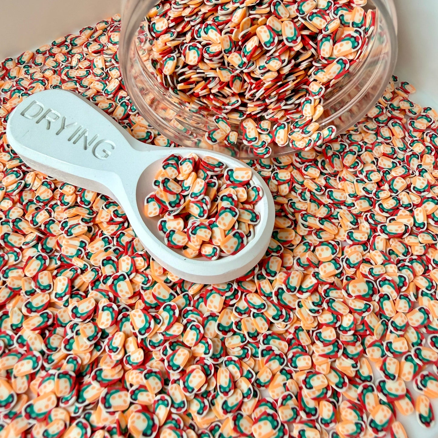 5MM Taco Polymer Clay Sprinkle (NOT EDIBLE) D51-25