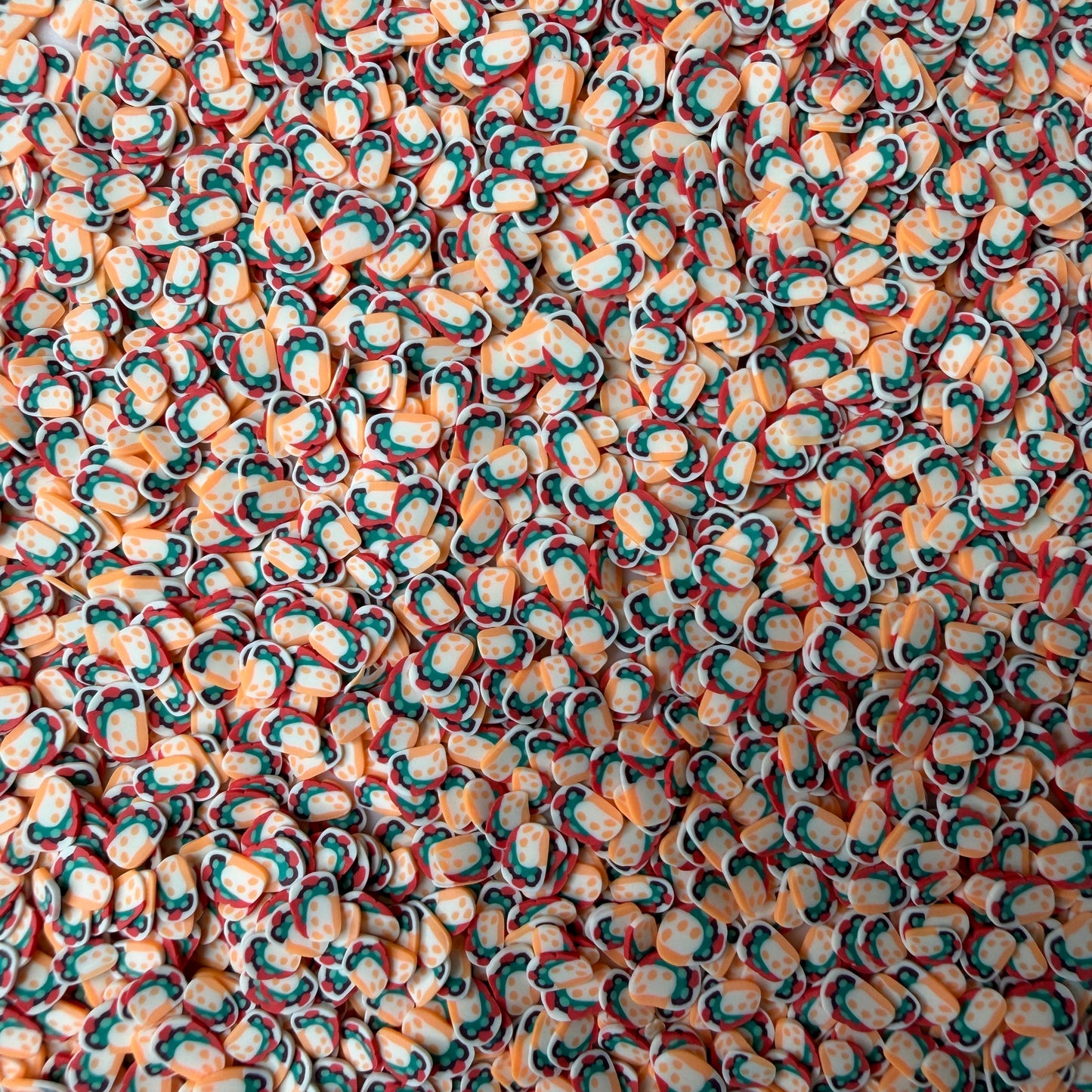 5MM Taco Polymer Clay Sprinkle (NOT EDIBLE) D51-25