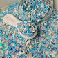 Blue Peppermint Winter Polymer Clay Sprinkle Mix (NOT EDIBLE) D51-07