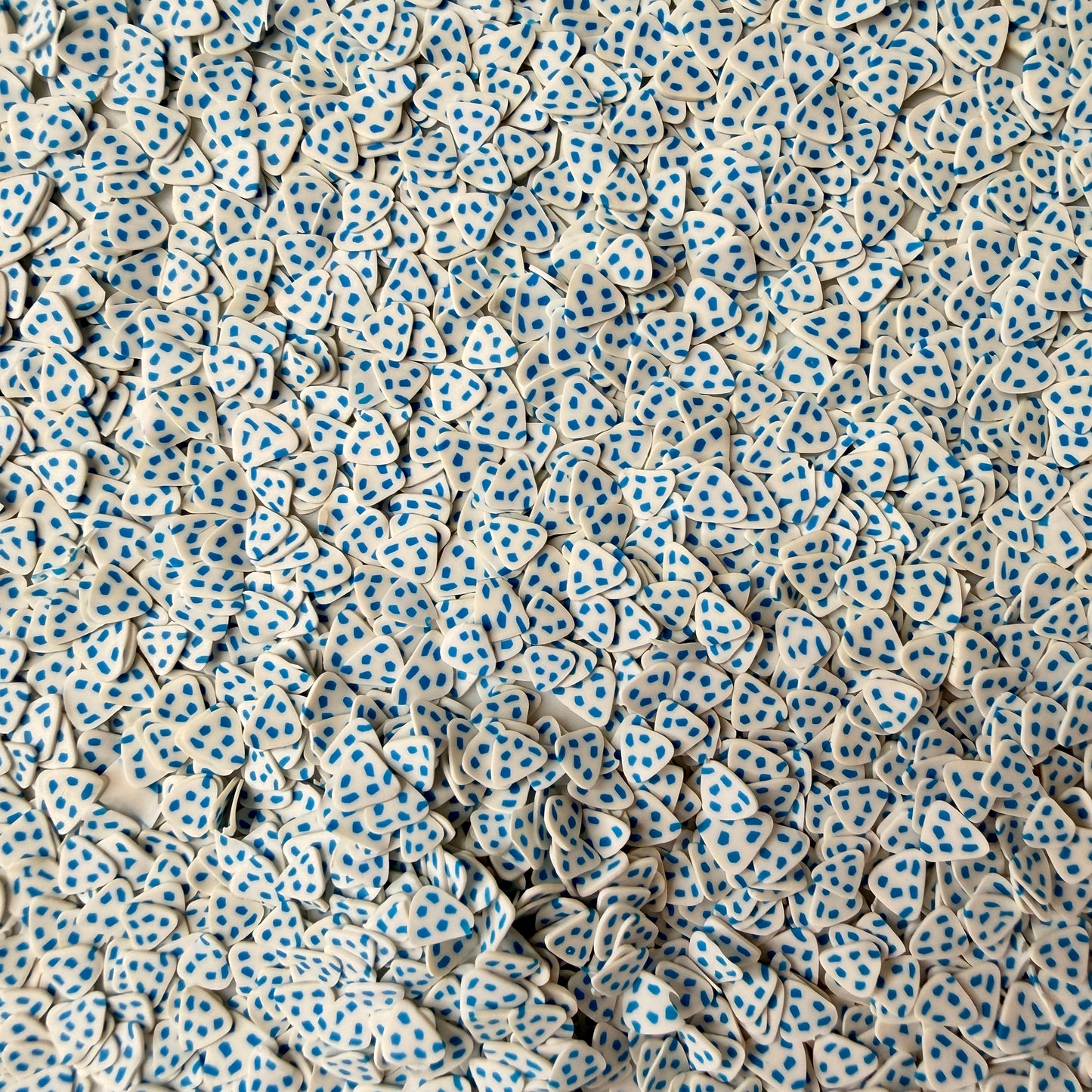 5MM Blue Cheese Slice Polymer Clay Sprinkle (NOT EDIBLE) D51-23