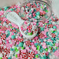 Minty Winter Polymer Clay Sprinkle Mix (NOT EDIBLE) D51-06