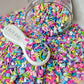 Marshmallow Bunny Party Polymer Clay Sprinkle Mix (NOT EDIBLE) D51-21