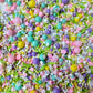 Easter Picnic Polymer Clay Sprinkle Mix (NOT EDIBLE) D51-18