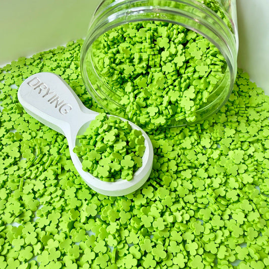 5MM 3 Leaf Clover Polymer Clay Sprinkle (NOT EDIBLE) D51-13