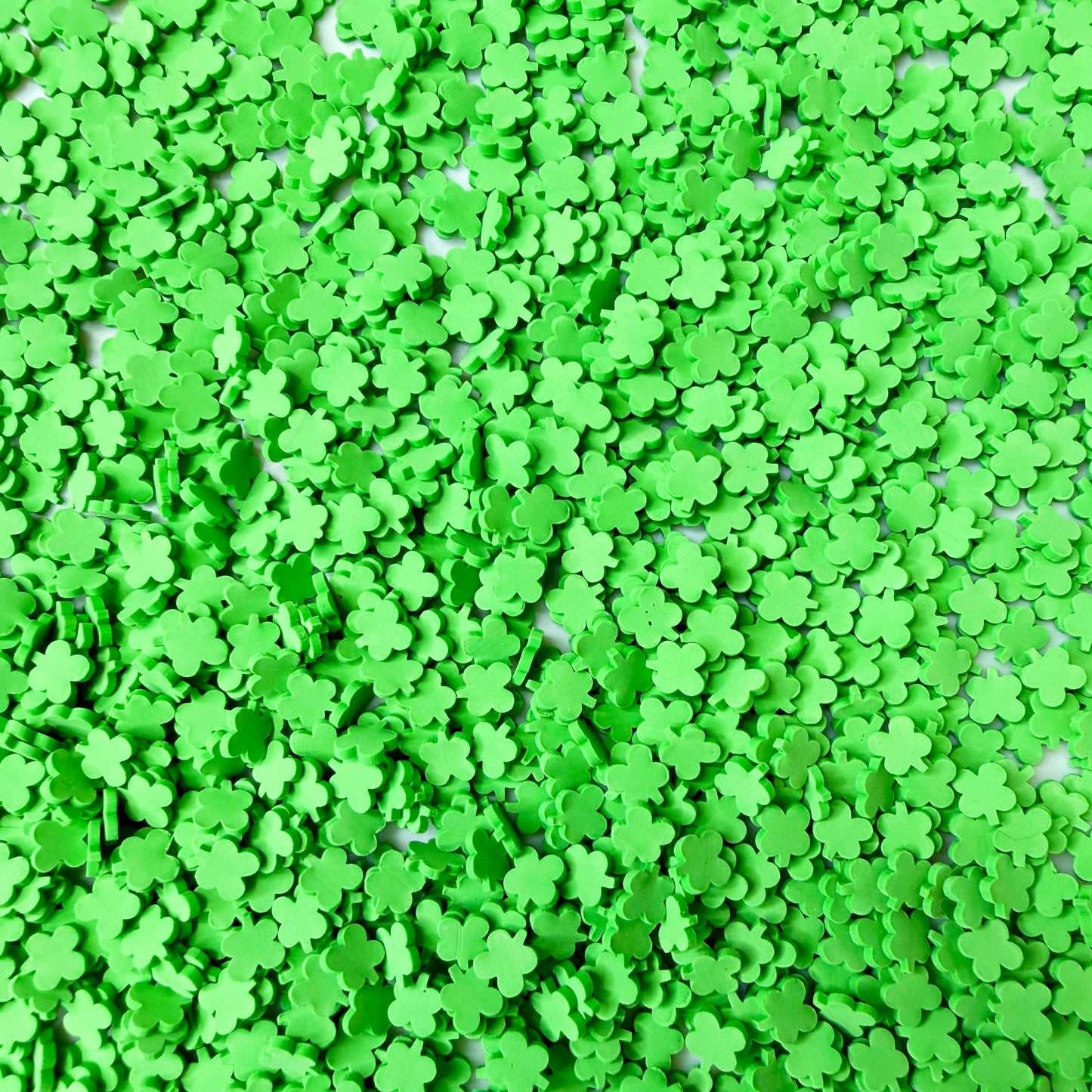 5MM 4 Leaf Clover Polymer Clay Sprinkle (NOT EDIBLE) D51-14