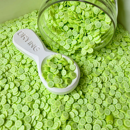 5MM Light Green Limes Polymer Clay Sprinkle (NOT EDIBLE) D52-24
