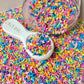 Mixed Color Star Sparkle Polymer Clay Sprinkle Mix (NOT EDIBLE) D51-22