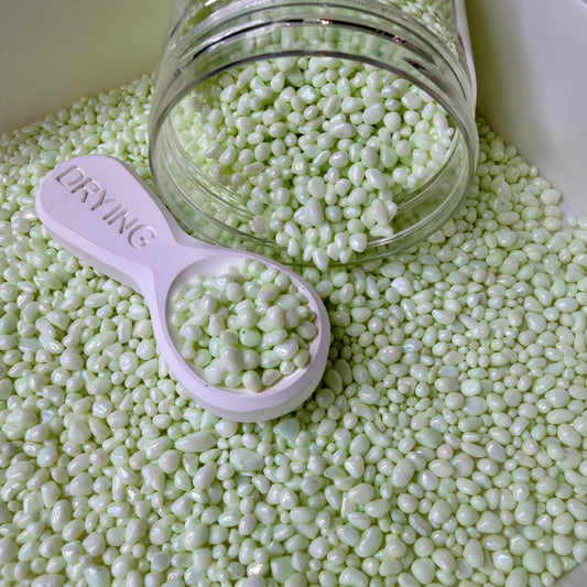 2MM-4MM Pearly Green Pebble (NOT EDIBLE) D49-04