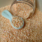 2MM-4MM Pearly Light Orange Pebble (NOT EDIBLE) D49-01