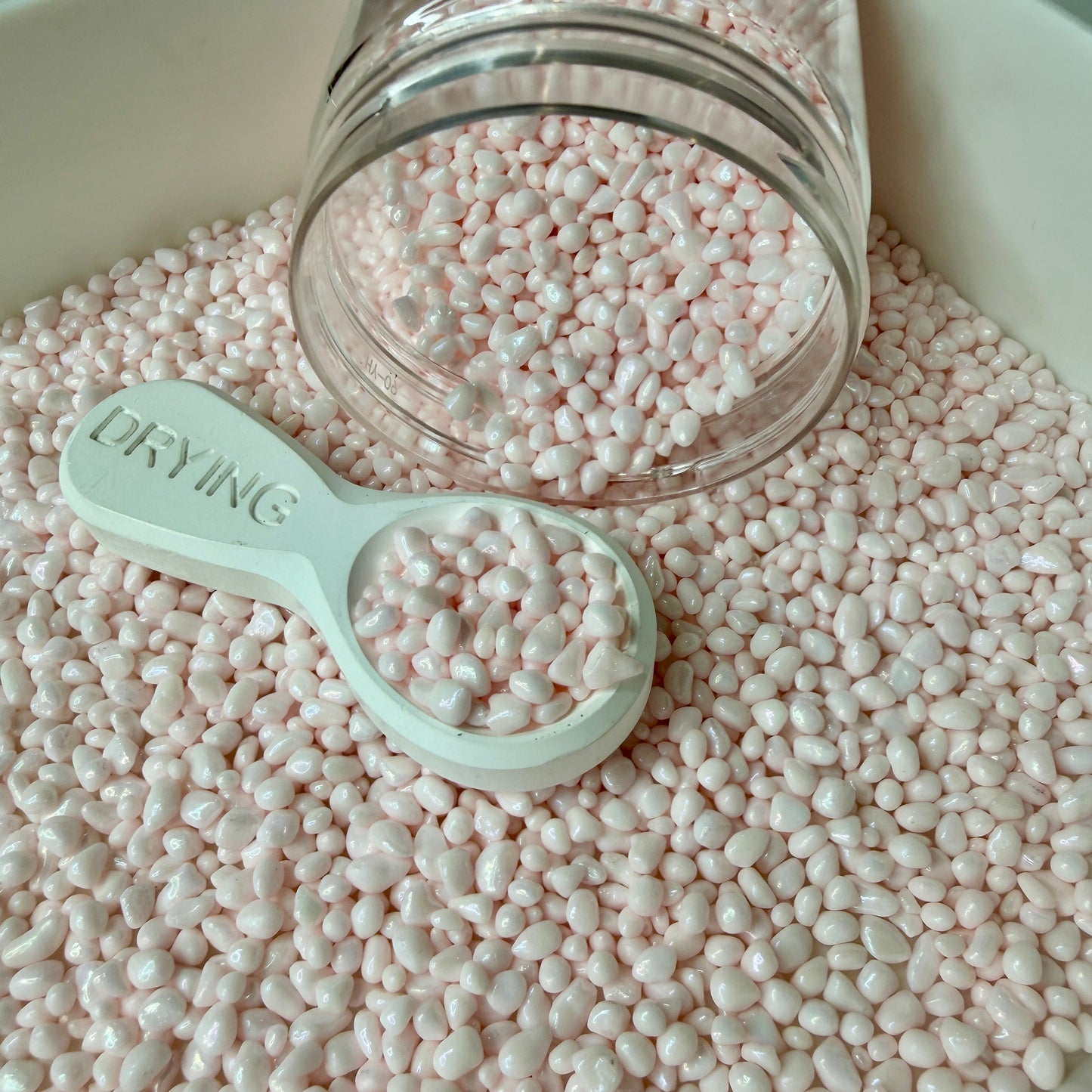 2MM-4MM Pearly Light Pink Pebble (NOT EDIBLE) D49-08