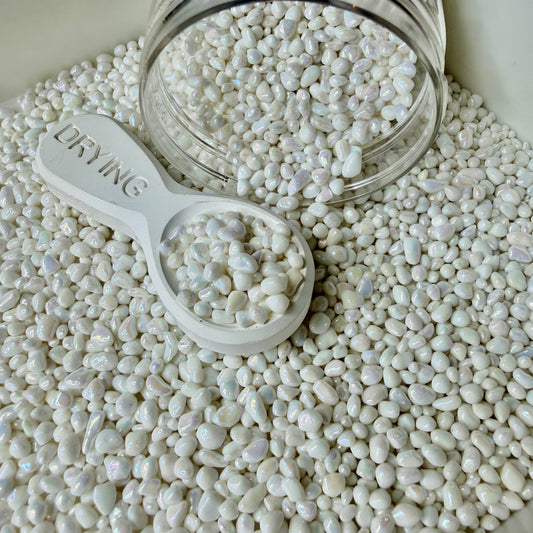 2MM-4MM Pearly White Pebble (NOT EDIBLE) D49-10