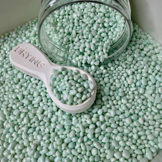 2MM-4MM Pearly Light Green Pebble (NOT EDIBLE) D49-03