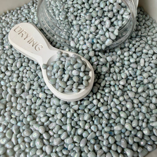 2MM-4MM Pearly Gray Pebble (NOT EDIBLE) D49-11