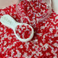 2MM-4MM Clear AB Red Pebble Mix (NOT EDIBLE) D49-12