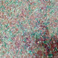 2MM-4MM Clear AB Light Pink Blue Pebble Mix (NOT EDIBLE) D49-17