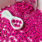 10MM Dark Pink Butterfly Polymer Clay Sprinkle (NOT EDIBLE) D52-17