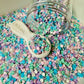 Seashell Party Polymer Clay Sprinkle Mix (NOT EDIBLE) D52-03