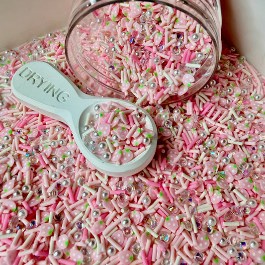 Strawberry Ice Polymer Clay Sprinkle Mix (NOT EDIBLE) D52-07