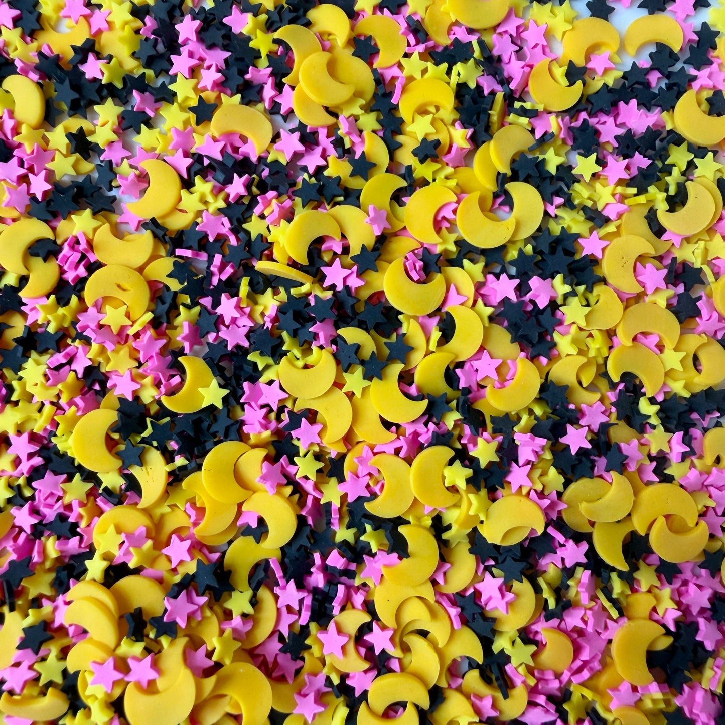 Pink Starry Night Polymer Clay Sprinkle Mix (NOT EDIBLE) D53-34