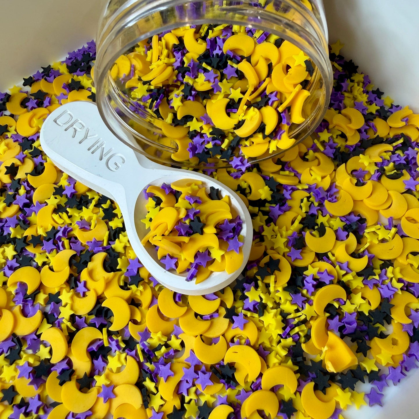 Purple Starry Night Polymer Clay Sprinkle Mix (NOT EDIBLE) D53-33