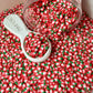 5MM Strawberry Slice V2 Polymer Clay Sprinkle Piece Mix (NOT EDIBLE) D53-30