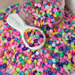 5MM Mixed Starfish Polymer Clay Sprinkle Piece Mix (NOT EDIBLE) D53-29
