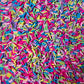 Long Mixed Color Polymer Clay Sprinkle Piece Mix (NOT EDIBLE) D53-31