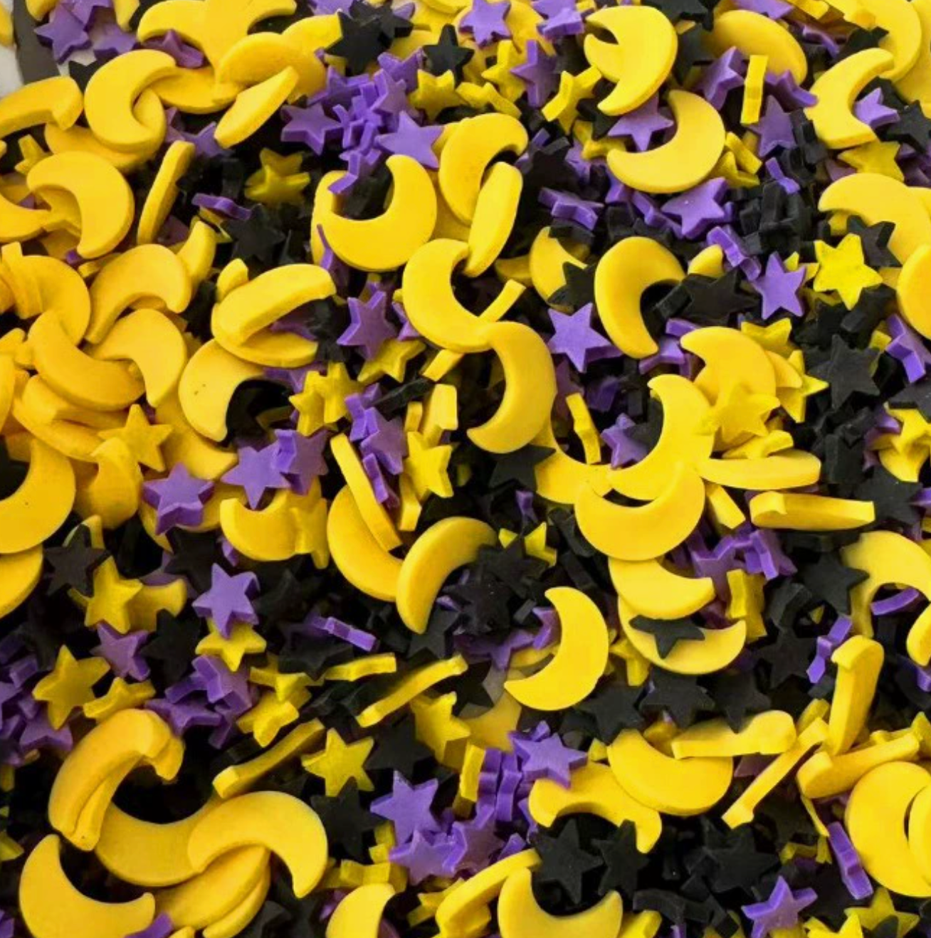 Purple Starry Night Polymer Clay Sprinkle Mix (NOT EDIBLE) D53-33