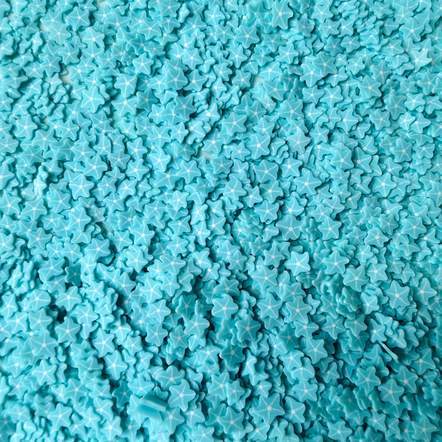 5MM Light Blue Starfish Polymer Clay Sprinkle Piece (NOT EDIBLE) D53-24