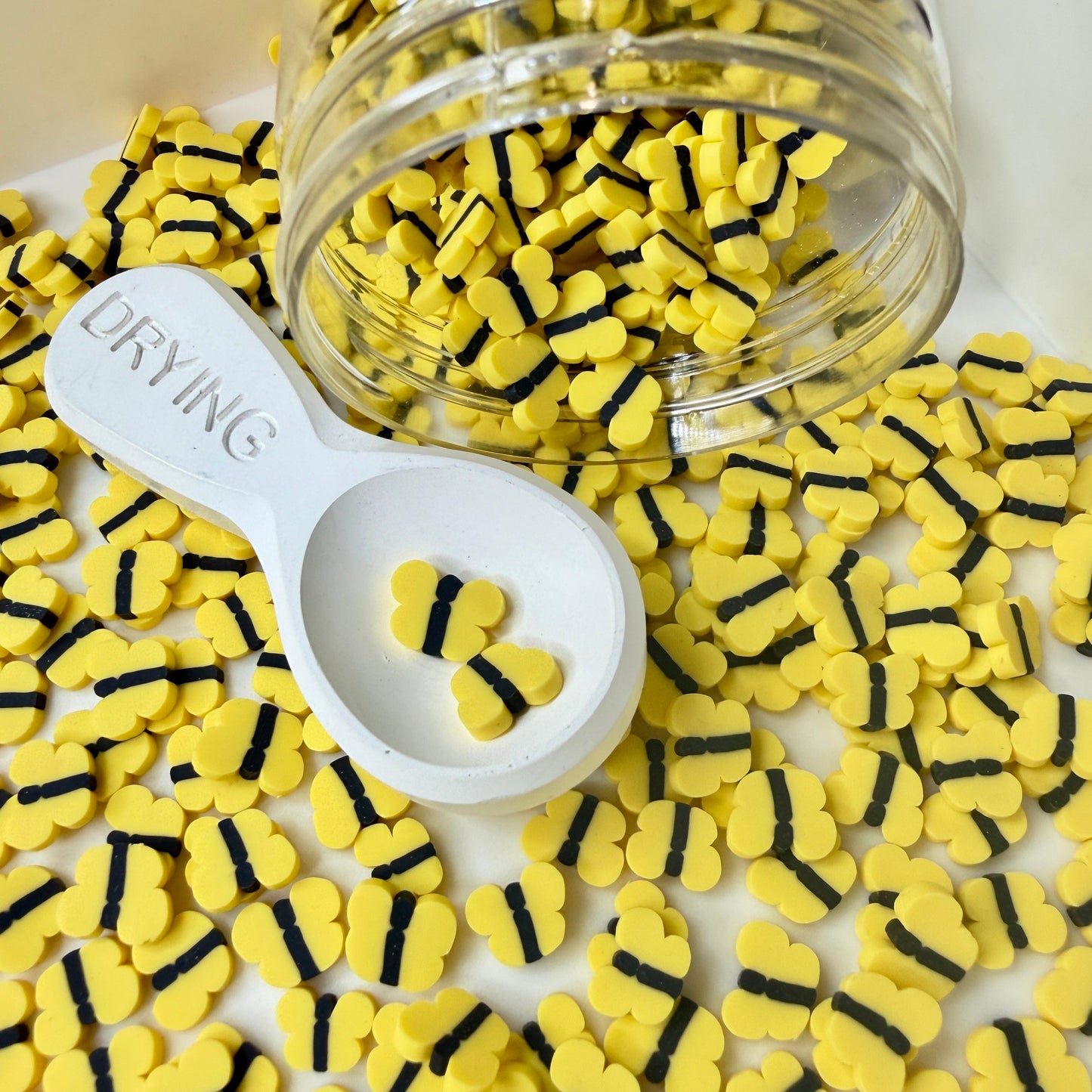 10MM Yellow Butterfly Polymer Clay Sprinkle (NOT EDIBLE) D52-11