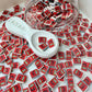 10MM Cute Red Notebook Polymer Clay Sprinkle (NOT EDIBLE) D52-19