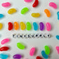 FAKE Medium/Large Jelly Bean, Candy Themed Cabochons (No Eyepins)