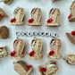 Resin Ancient Skull and Ghost, Halloween Themed Resin Charms
