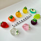 Acrylic Fruit Themed Charm Pendant